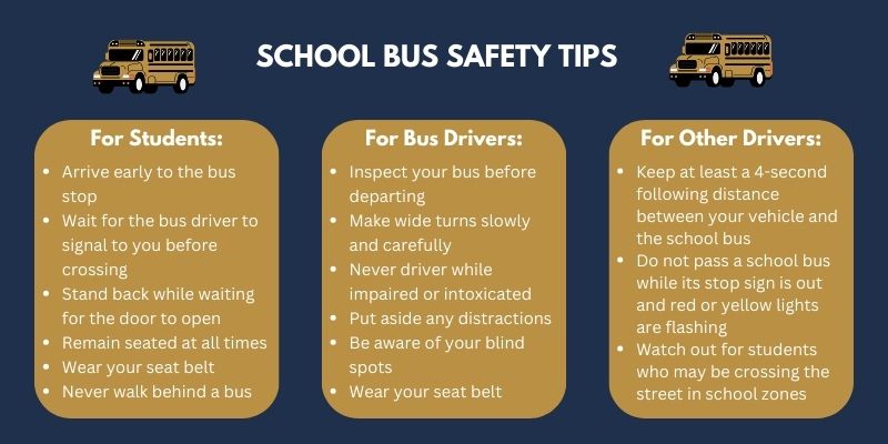 School Bus Safety Tips