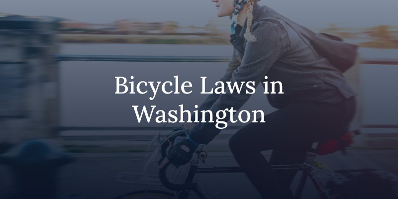 bicycle laws in washington