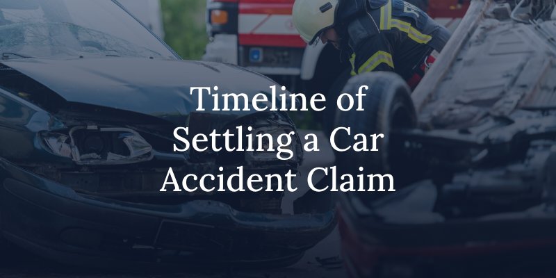 timeline of settling a car accident claim