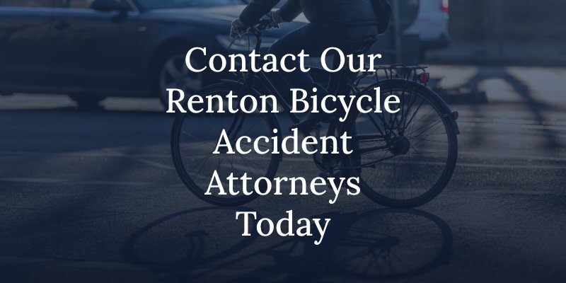 Contact Our Renton Bicycle Accident Attorneys Today