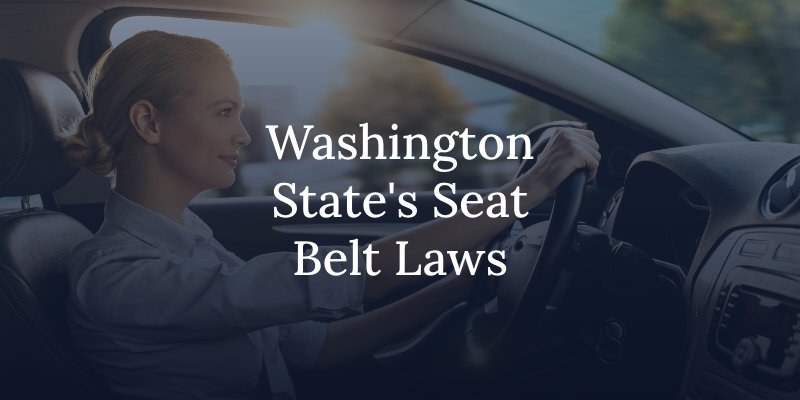 seat belt laws in washington state
